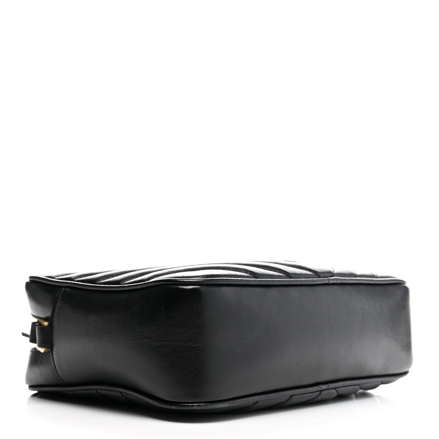 Calfskin Matelasse Monogram Lou Camera Bag Black
