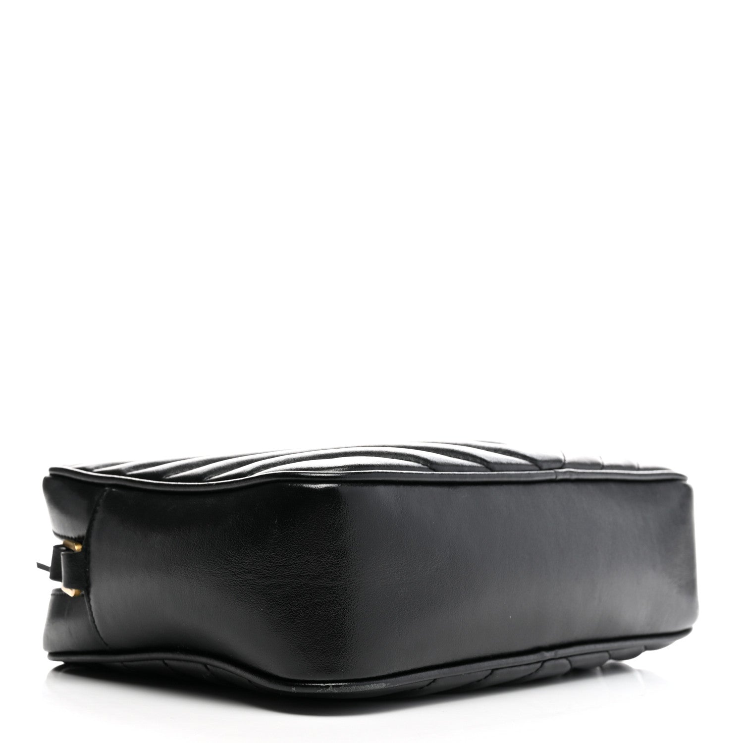 Saint Laurent Calfskin Matelasse Monogram Lou Camera Bag Black 4 of 10