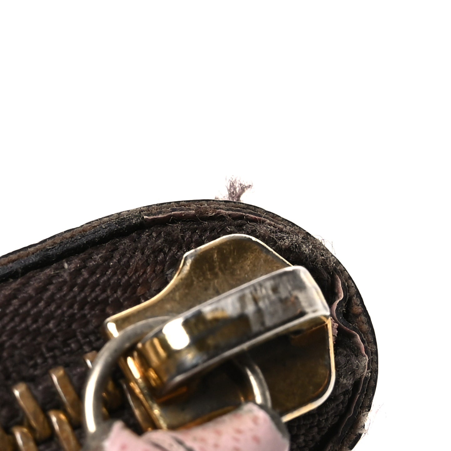 Monogram Clemence Wallet Rose Ballerine