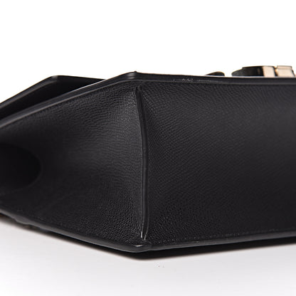 Christian Dior Grained Calfskin Embossed 30 Montaigne Chain Flap Bag Black 8 of 10
