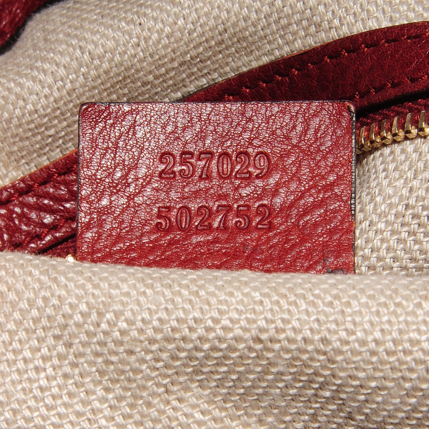 Leather Medium Marrakech Shoulder Bag Red