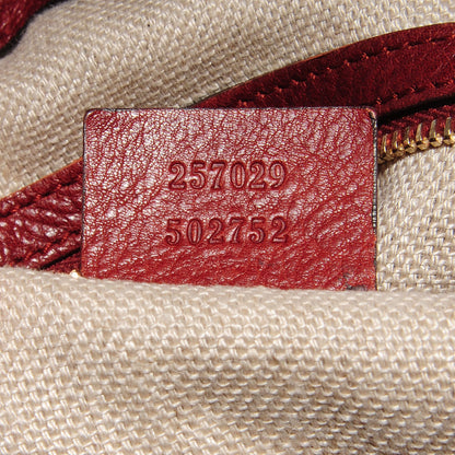 Gucci Leather Medium Marrakech Shoulder Bag Red 8 of 9