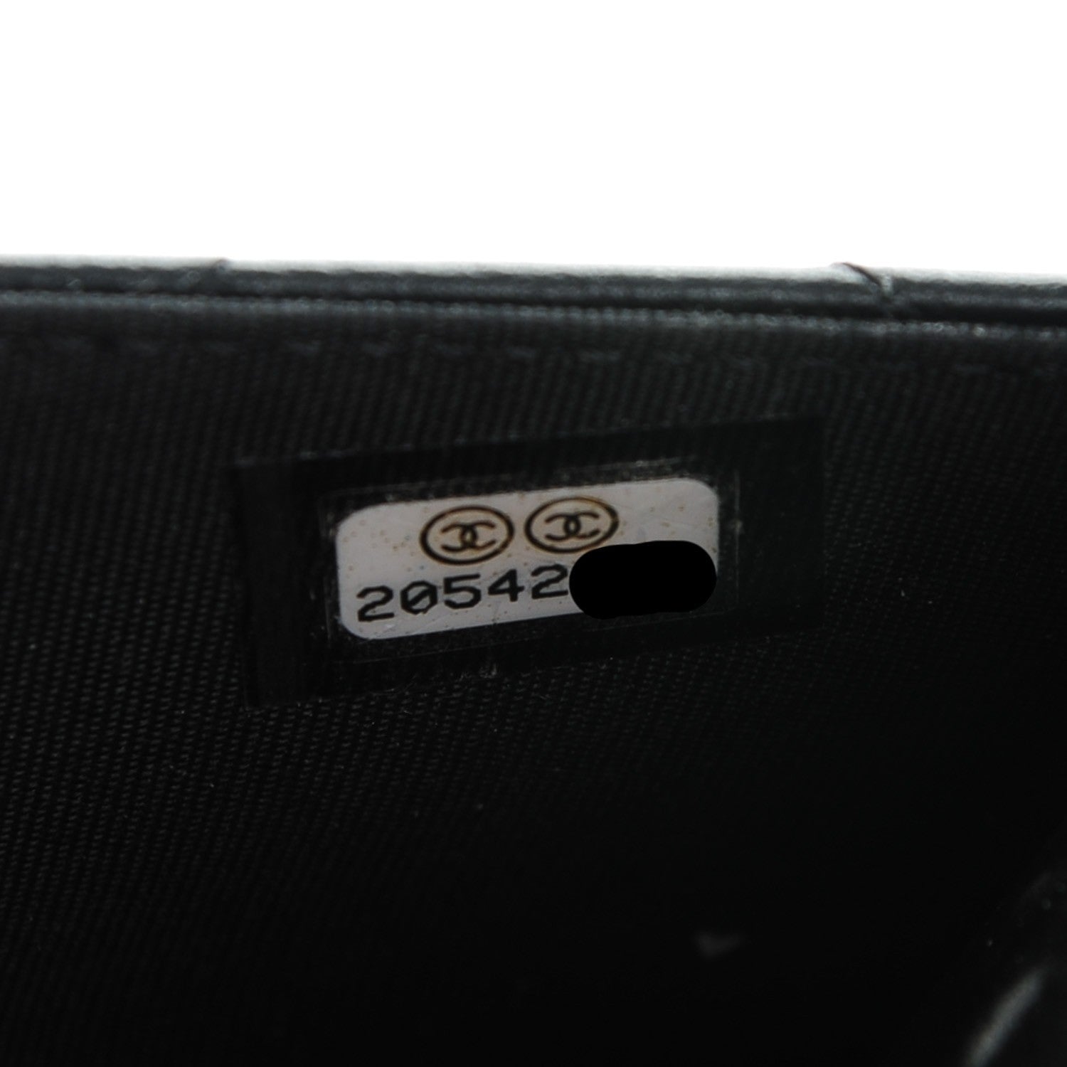 Chanel Lambskin Quilted Boy Wallet On Chain WOC Black 8 of 8