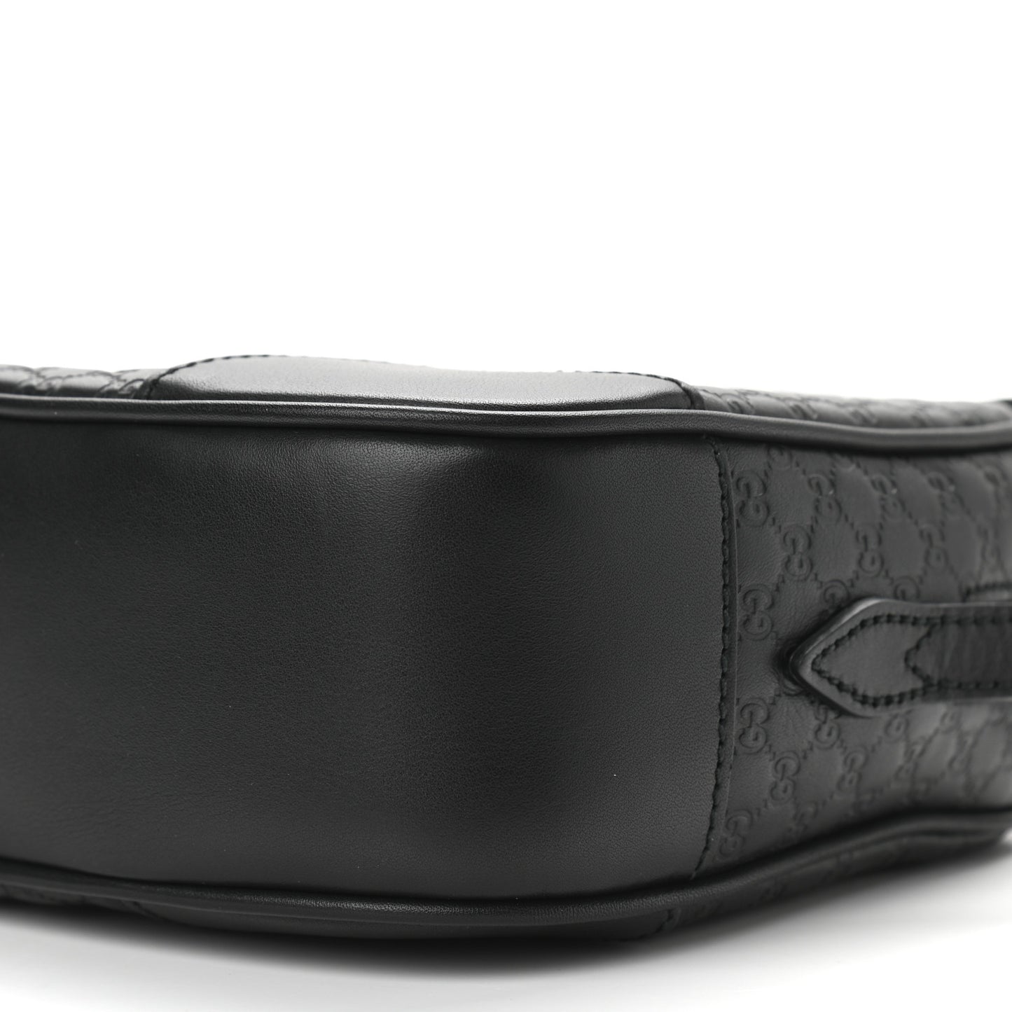 Microguccissima Mini Bree Messenger Bag Black