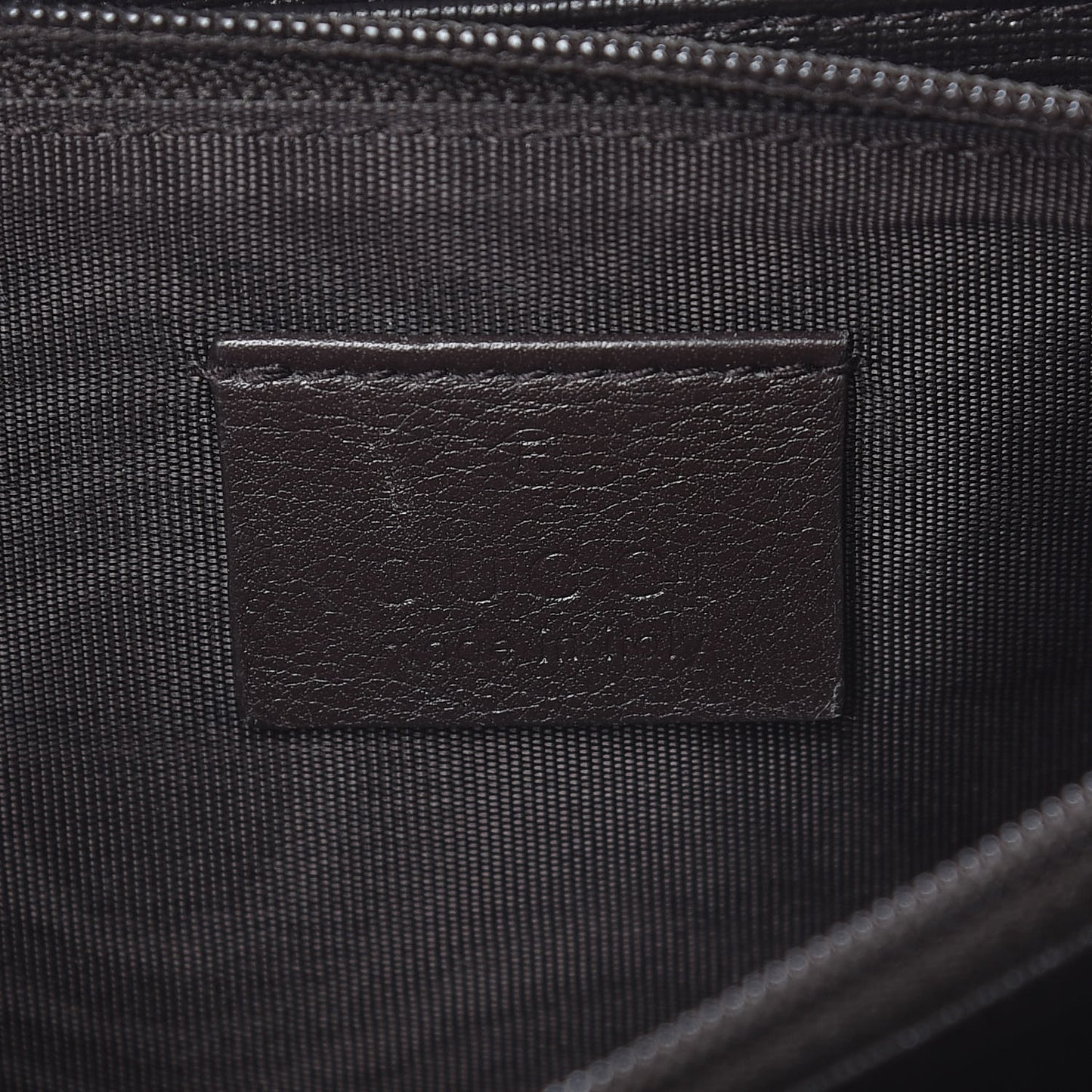 GG Supreme Monogram GG Pierce Zip Around Wallet Brown