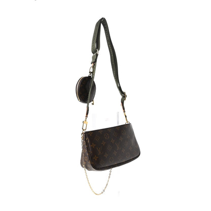 Louis Vuitton Monogram Multi Pochette Accessories Kaki 3 of 11