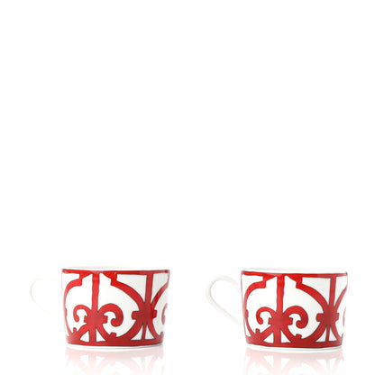 Hermes Porcelain Balcon du Guadalquivir Breakfast Cup And Saucer Set Of 2 2 of 16