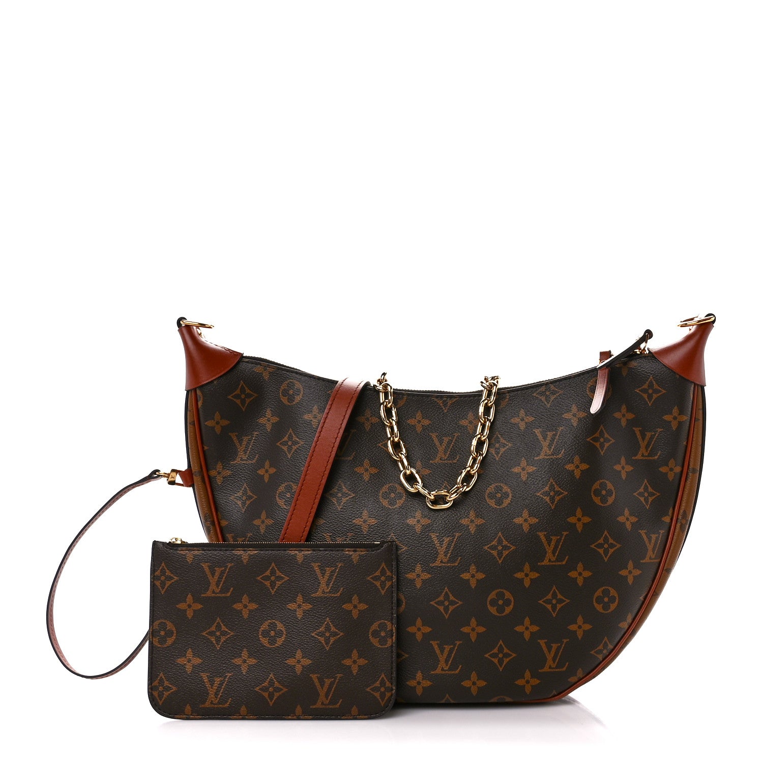 Louis Vuitton Reverse Monogram Loop Hobo 1 of 10