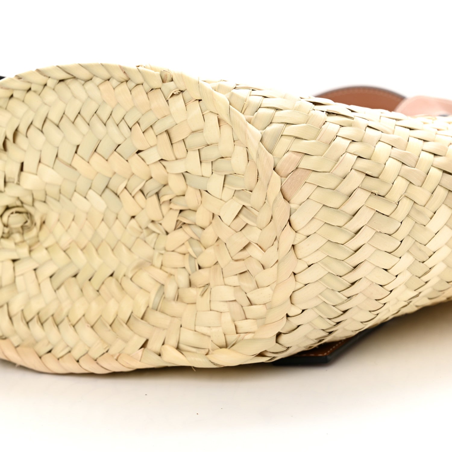 Loewe Raffia Small Basket Tote Bag Natural Tan 10 of 10