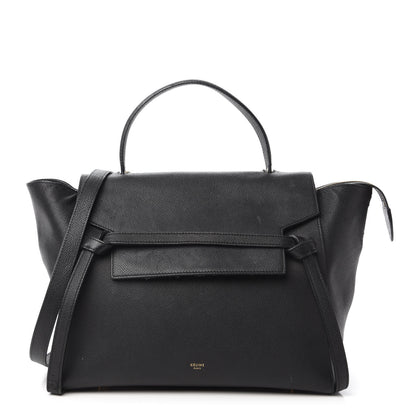 Celine Grained Calfskin Mini Belt Bag Black 1 of 10