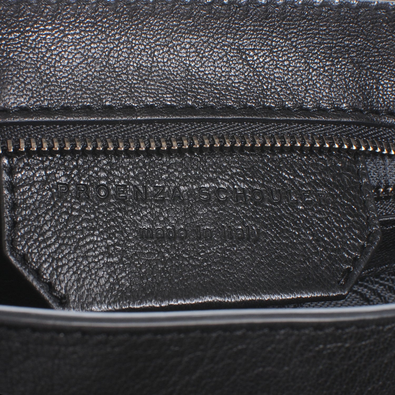 Proenza Schouler Lambskin PS1 Large Satchel Black 7 of 9