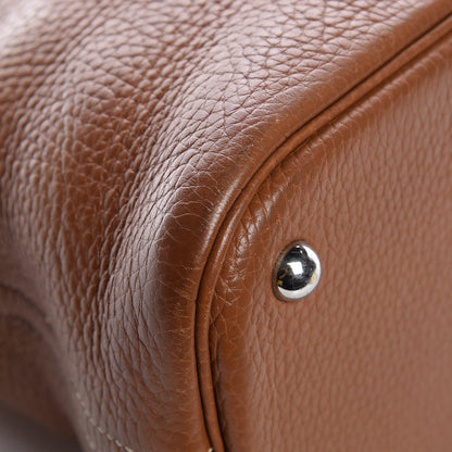 Hermes Taurillon Clemence Bolide 35 Gold 10 of 13