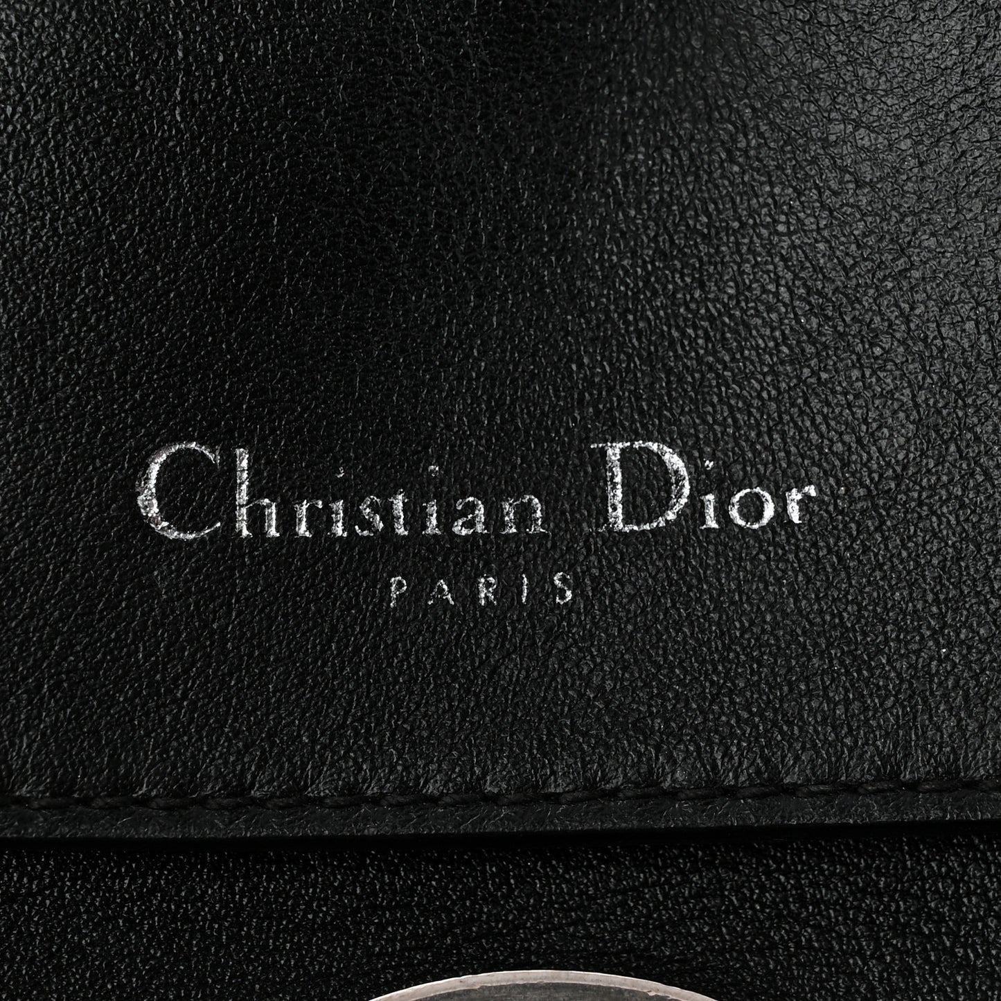 Smooth Calfskin Tri-Color Small Be Dior Flap Black Blue Red