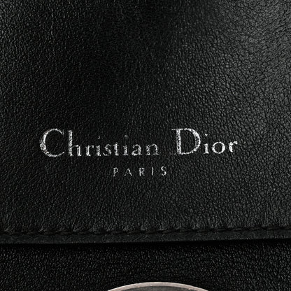Christian Dior Smooth Calfskin Tri-Color Small Be Dior Flap Black Blue Red 6 of 11