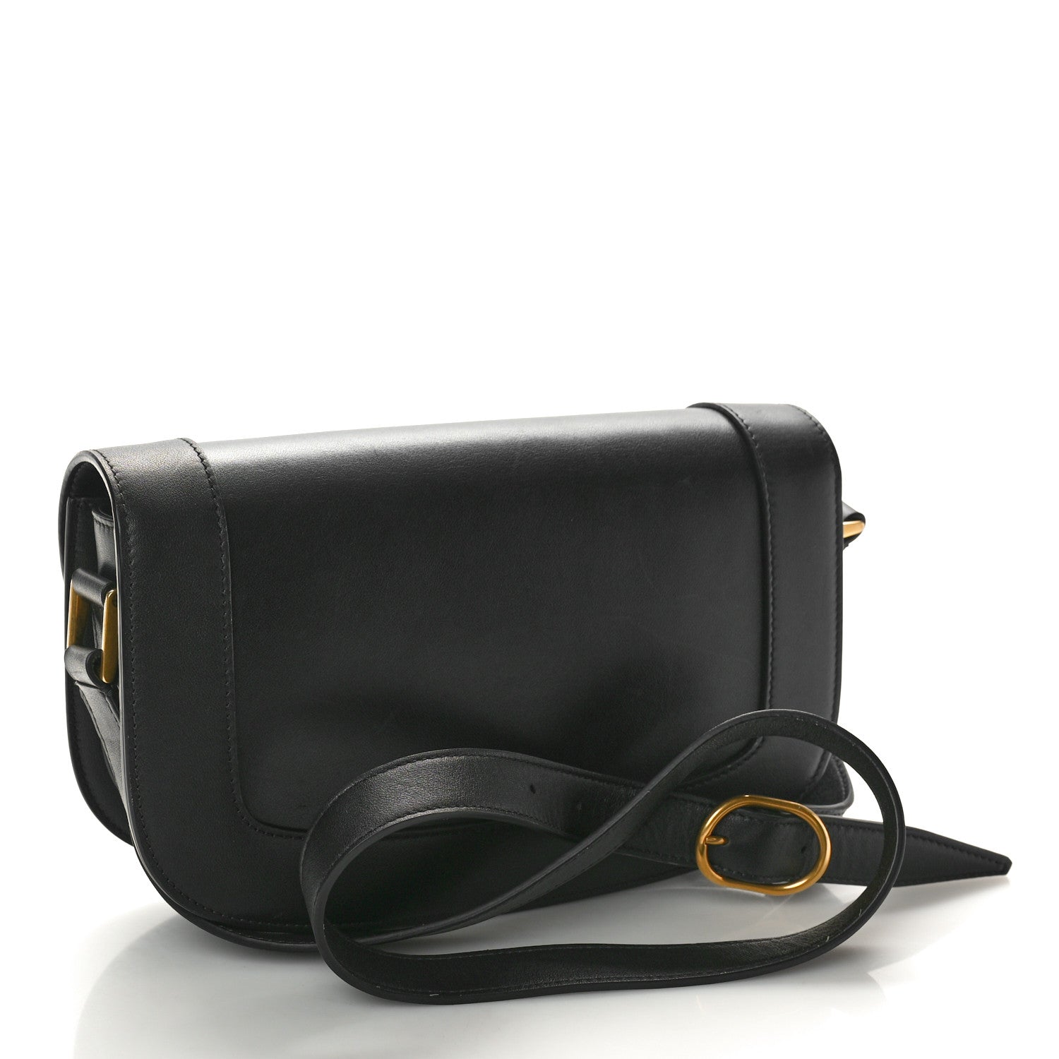 Valentino Garavani Calfskin Monochrome Medium Supervee Crossbody Bag Black 3 of 11