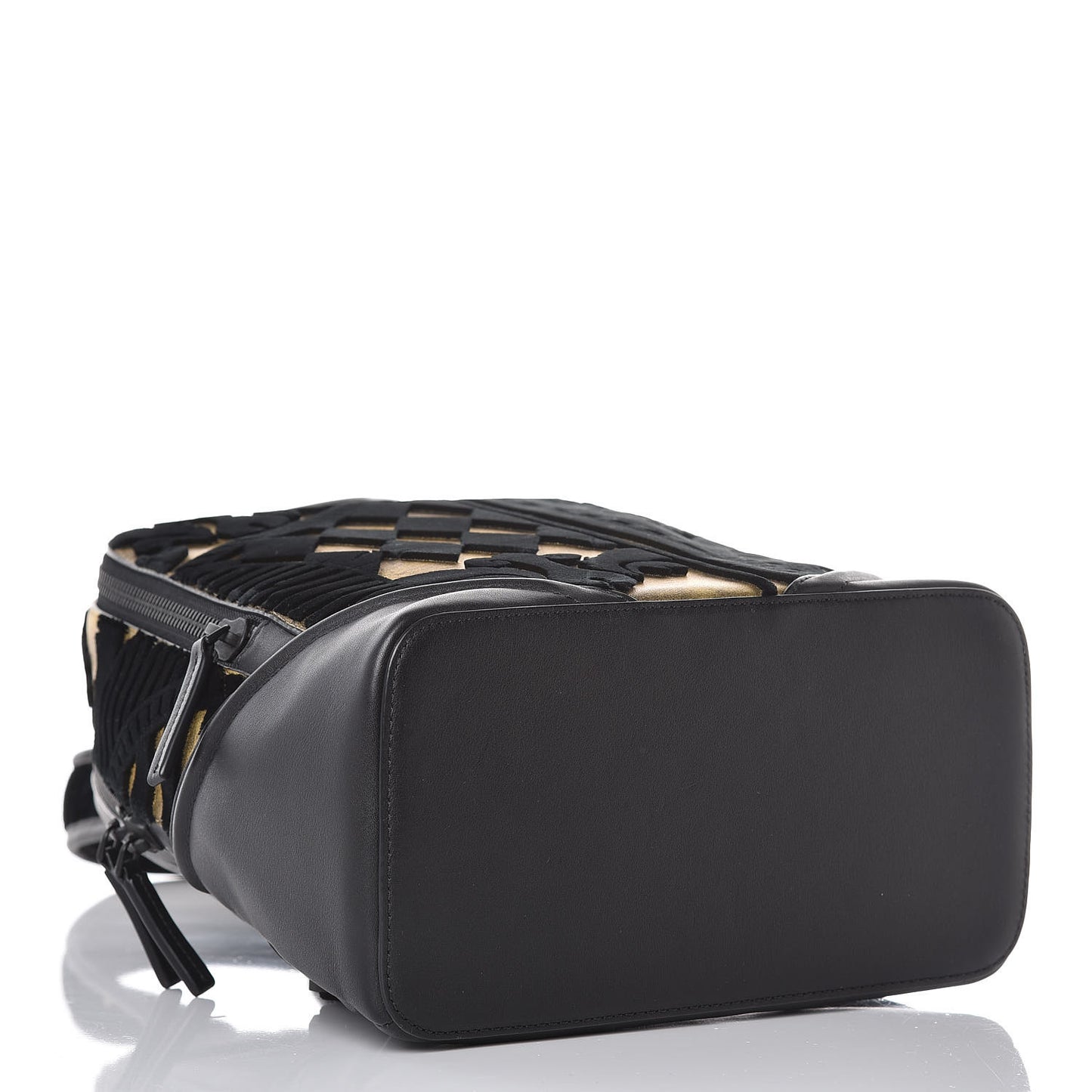 Tapisserie Goatskin Small Duke Backpack Gold