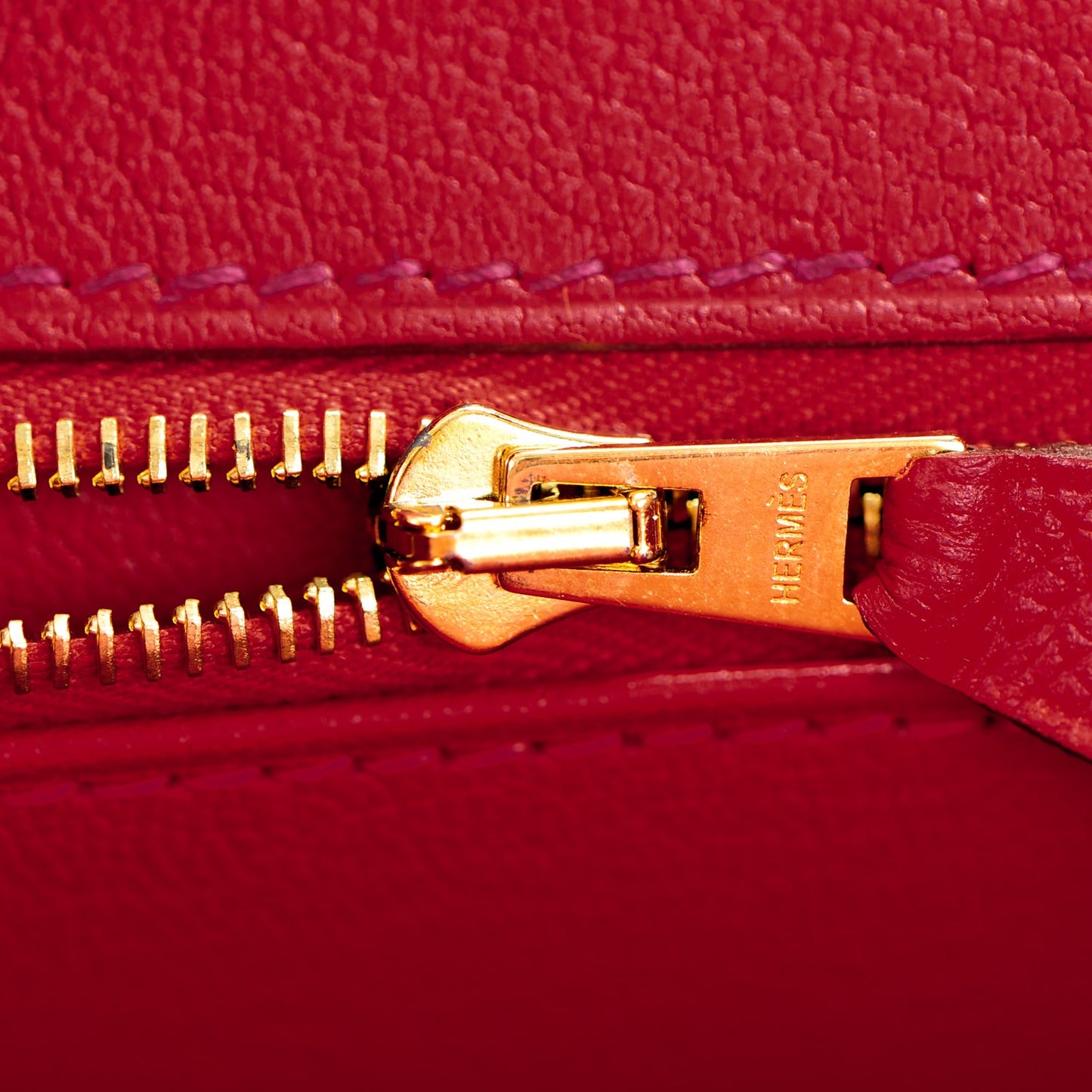 Epsom Birkin 30 Rouge Casaque