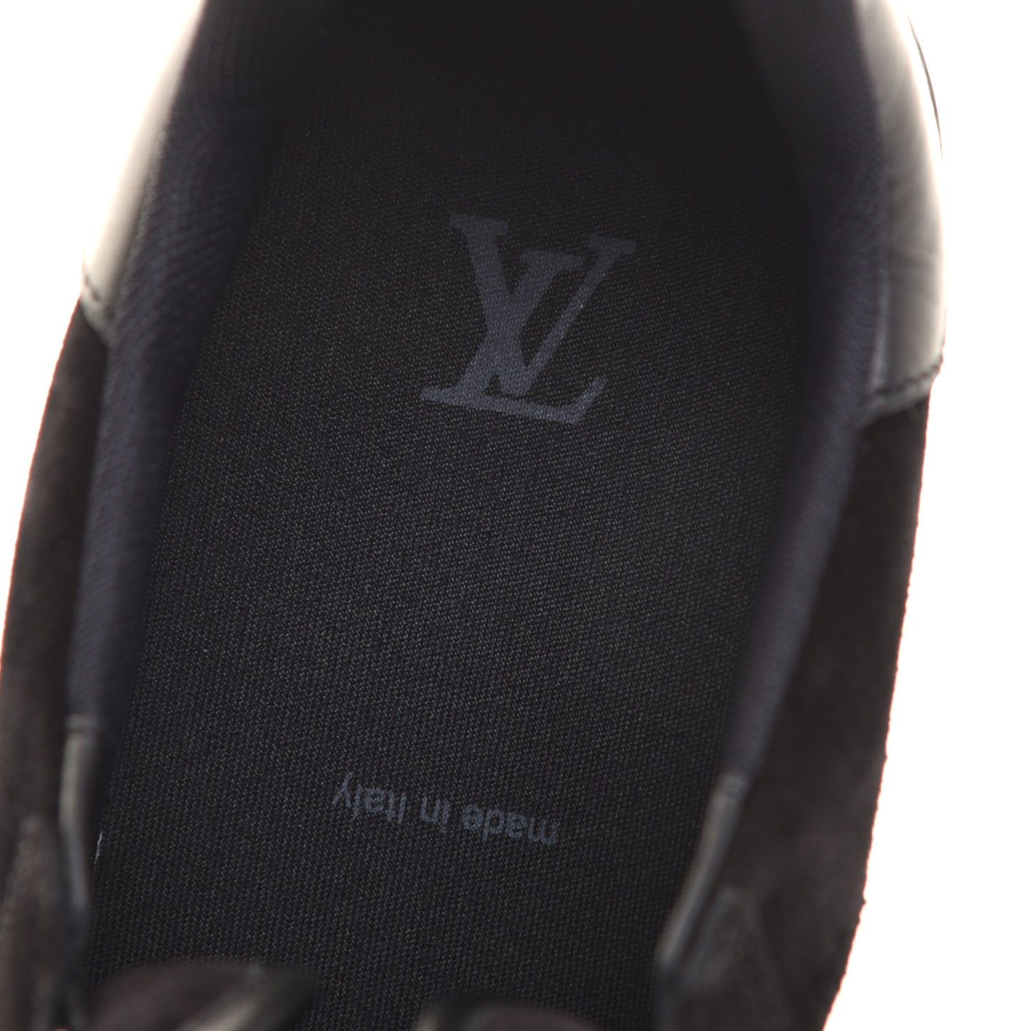 Suede Uniform Sneakers 9.5 Black