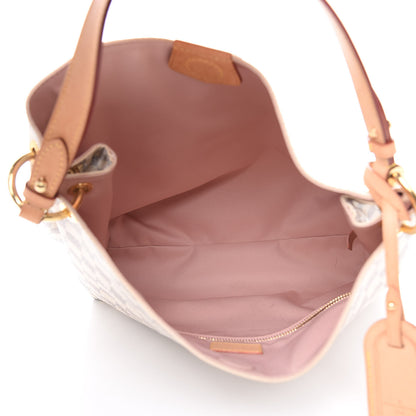 Louis Vuitton Damier Azur Graceful PM Rose Ballerine 5 of 14
