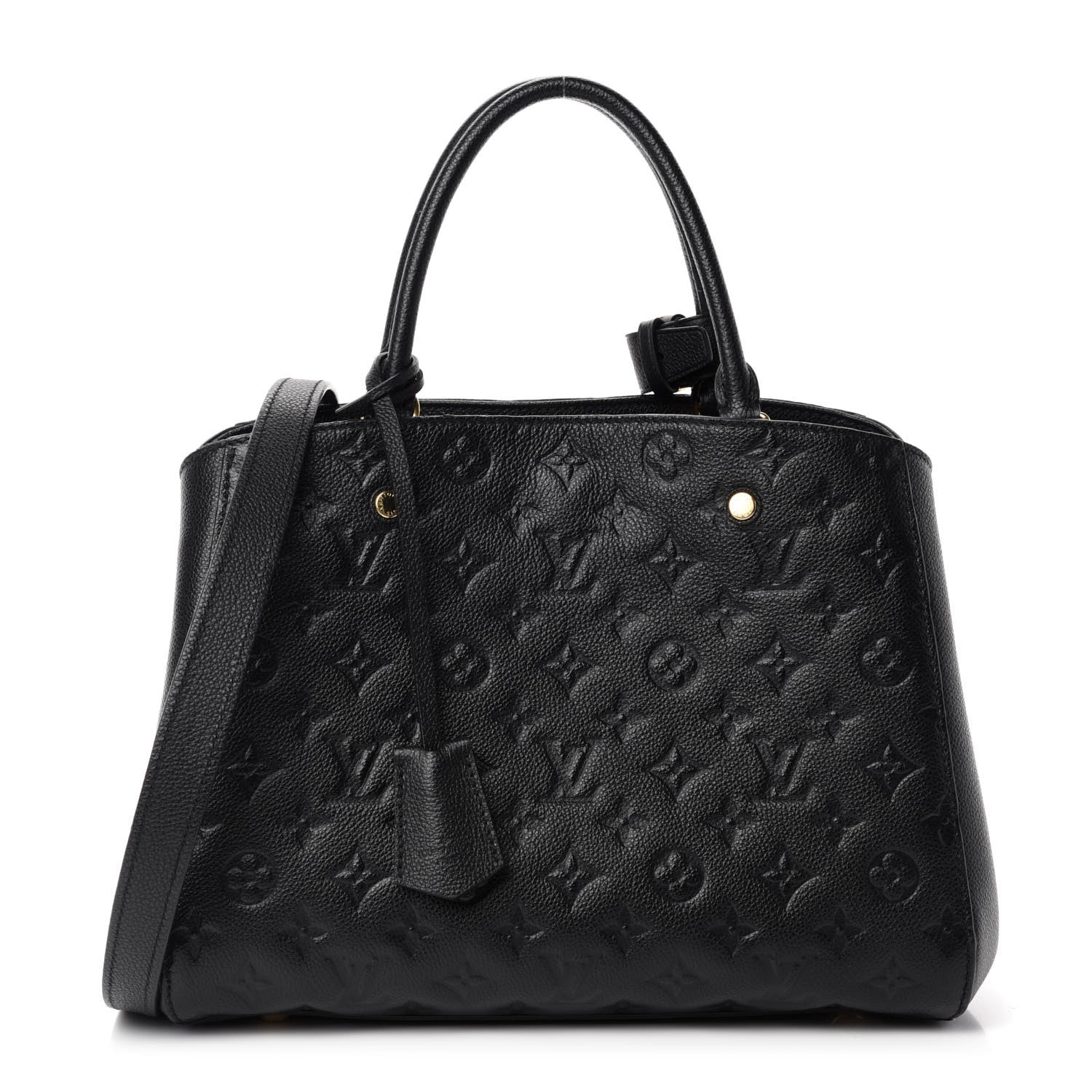 Louis Vuitton Empreinte Montaigne MM Black 1 of 16