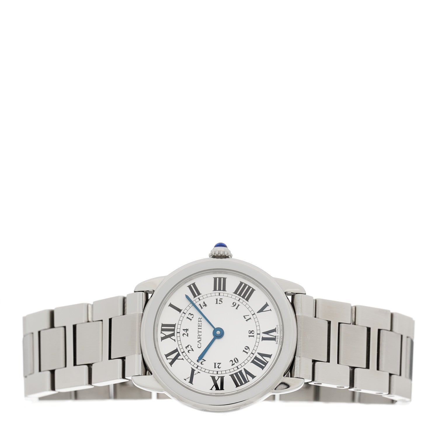 Cartier Stainless Steel 29mm Ronde Solo Quartz Watch 2 of 4