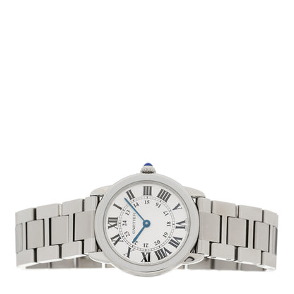 Cartier Stainless Steel 29mm Ronde Solo Quartz Watch 2 of 4