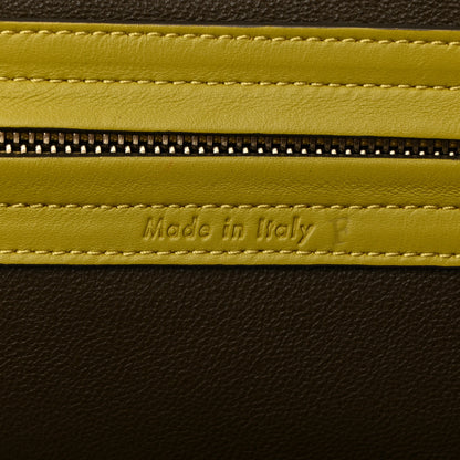 Celine Nubuck Medium Phantom Luggage Chartreuse 7 of 12