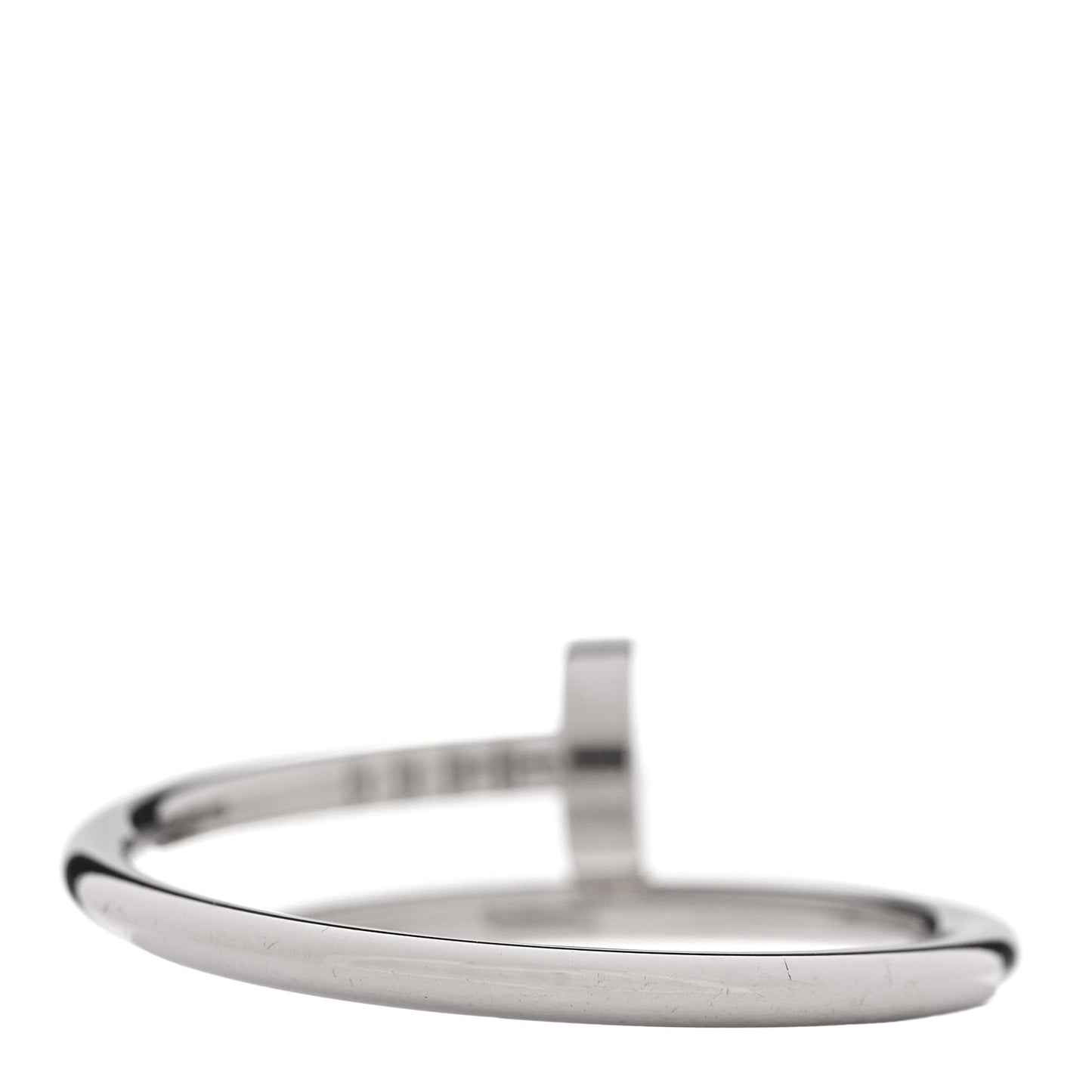18K White Gold Small Juste Un Clou Ring 59 8.75