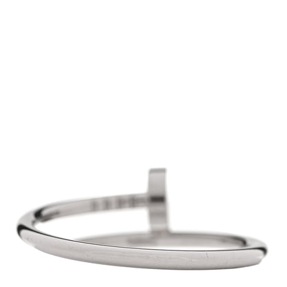Cartier 18K White Gold Small Juste Un Clou Ring 59 8.75 3 of 6