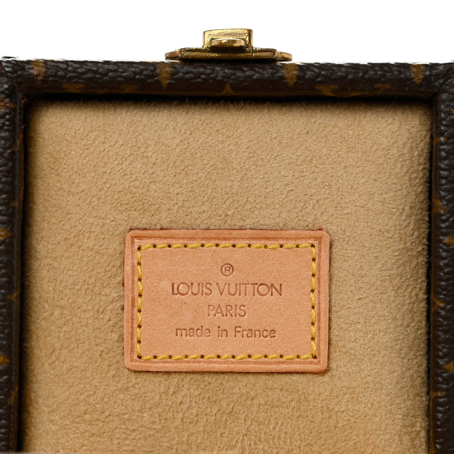 Monogram Ring Box Mini Trunk Case