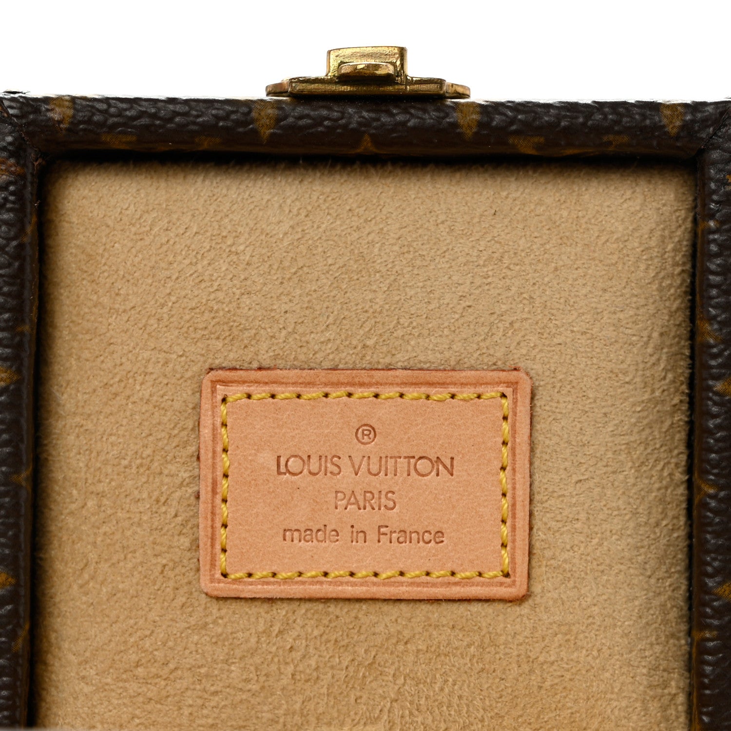 Louis Vuitton Monogram Ring Box Mini Trunk Case 6 of 7