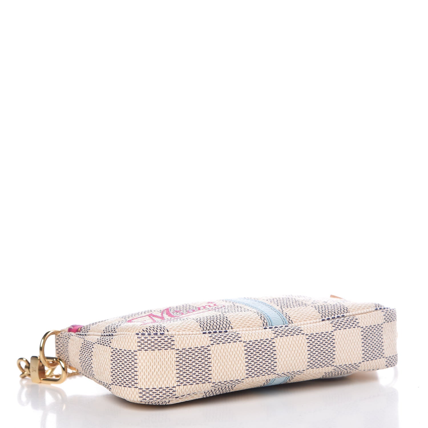 Louis Vuitton Damier Azur Summer Trunks Miami Mini Pochette Accessories 4 of 7