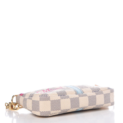 Louis Vuitton Damier Azur Summer Trunks Miami Mini Pochette Accessories 4 of 7
