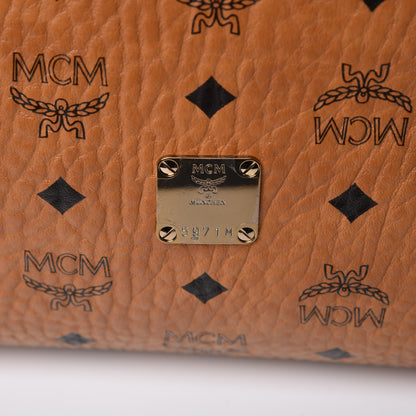 MCM Visetos Large Klara Hobo Cognac 10 of 16