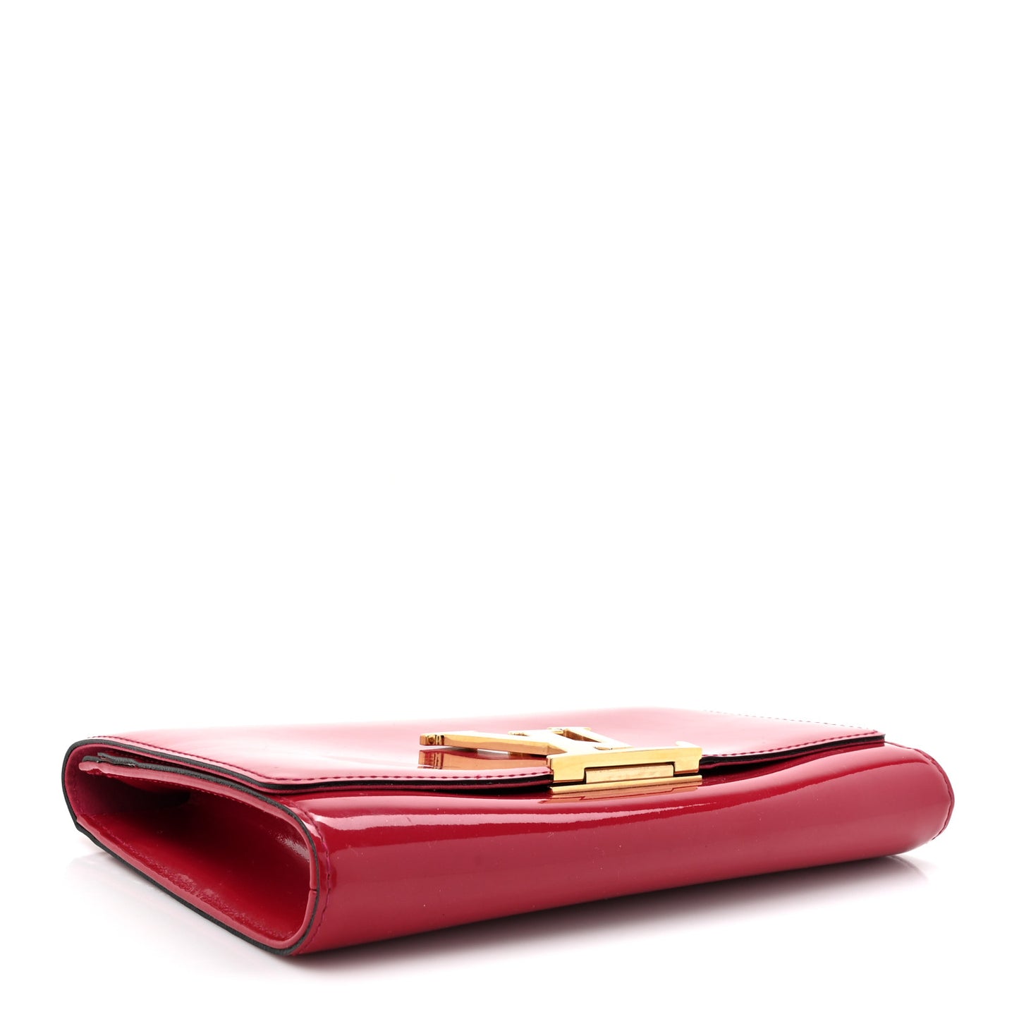 Patent Louise Clutch Rose Indien