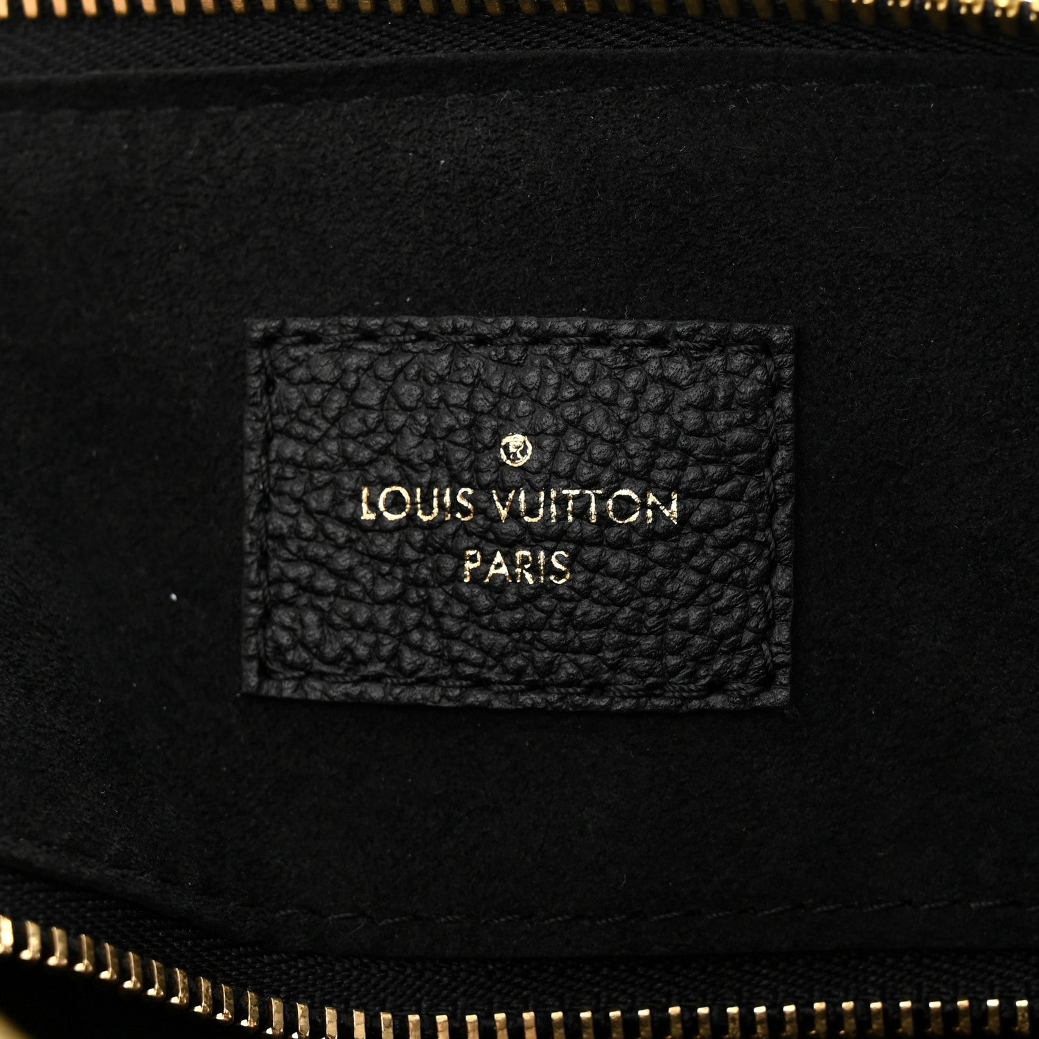 Louis Vuitton Empreinte Monogram Giant Speedy Bandouliere 25 Black 6 of 11
