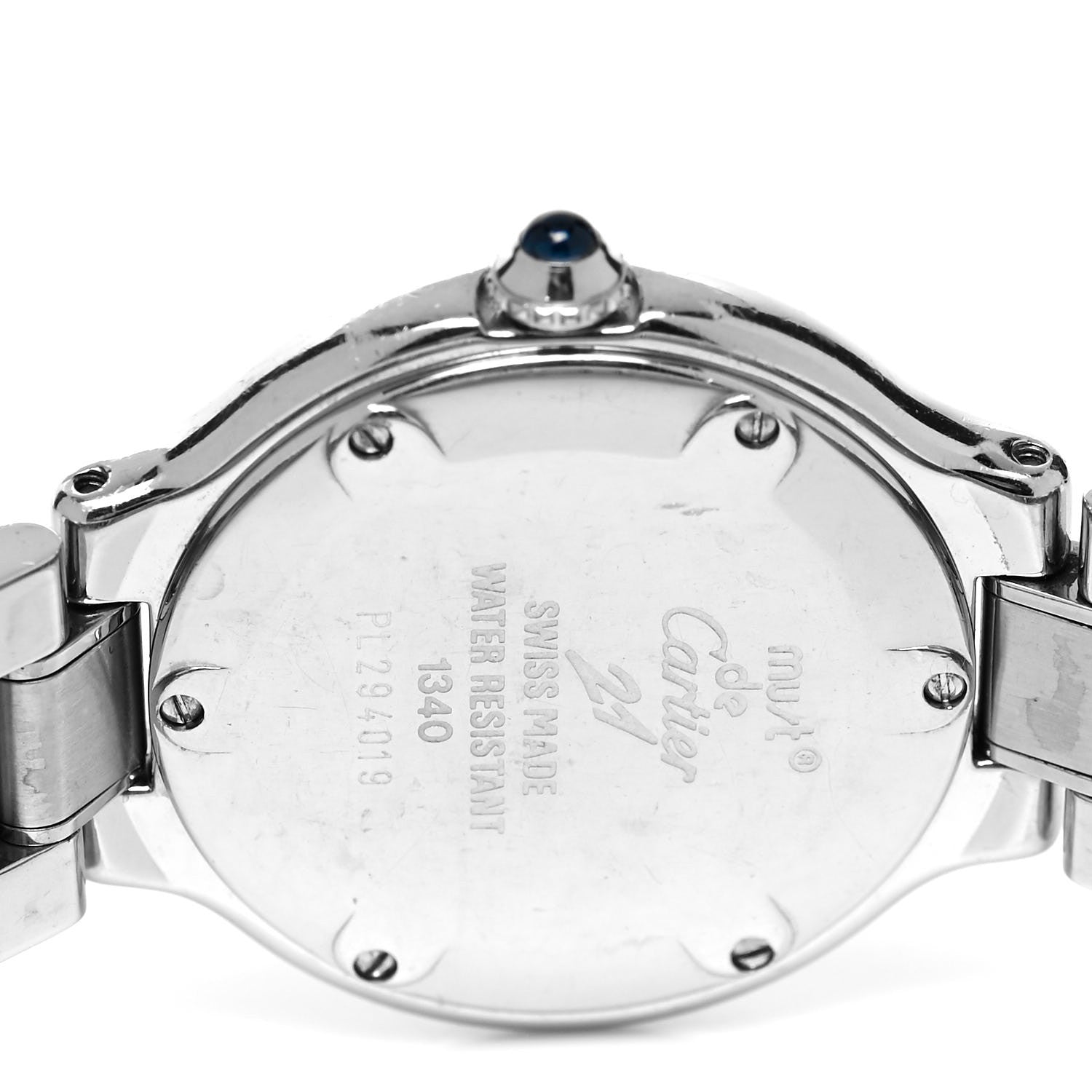 Cartier Stainless Steel 28mm Must De 21 Quartz Watch 4 of 5