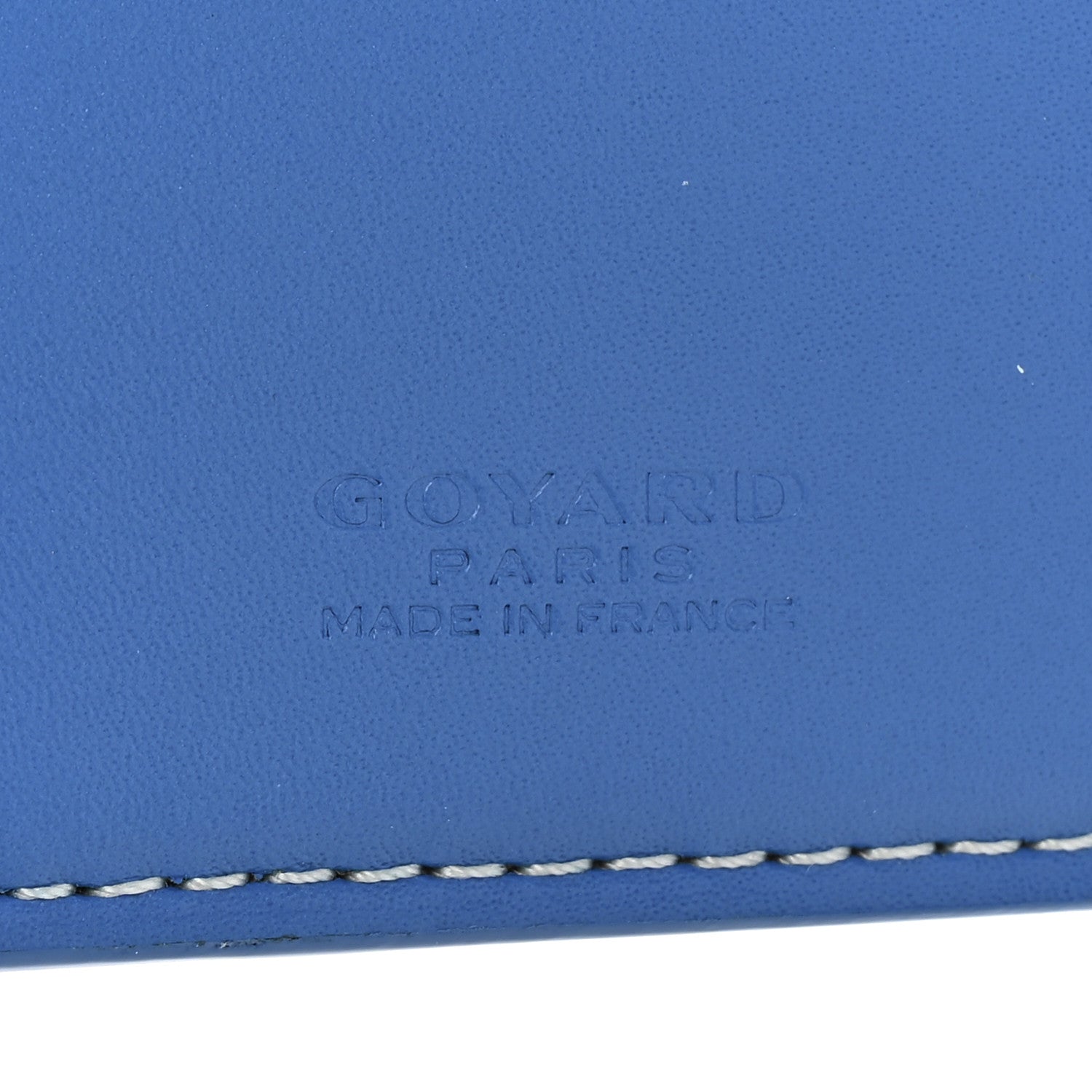 Goyard Goyardine Saint Pierre Card Holder Blue 7 of 7