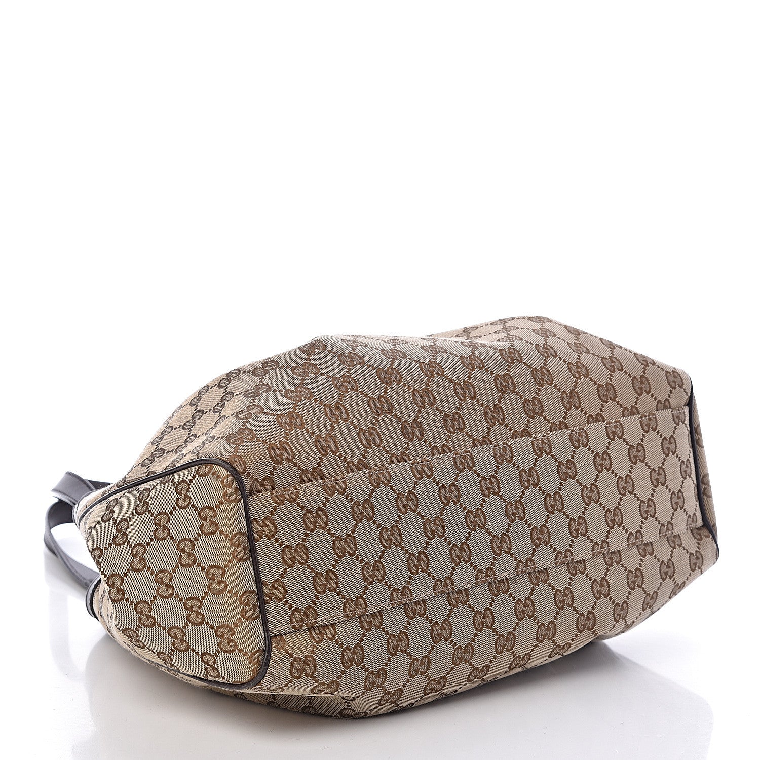 Gucci Monogram Shoulder Bag Dark Brown 4 of 9