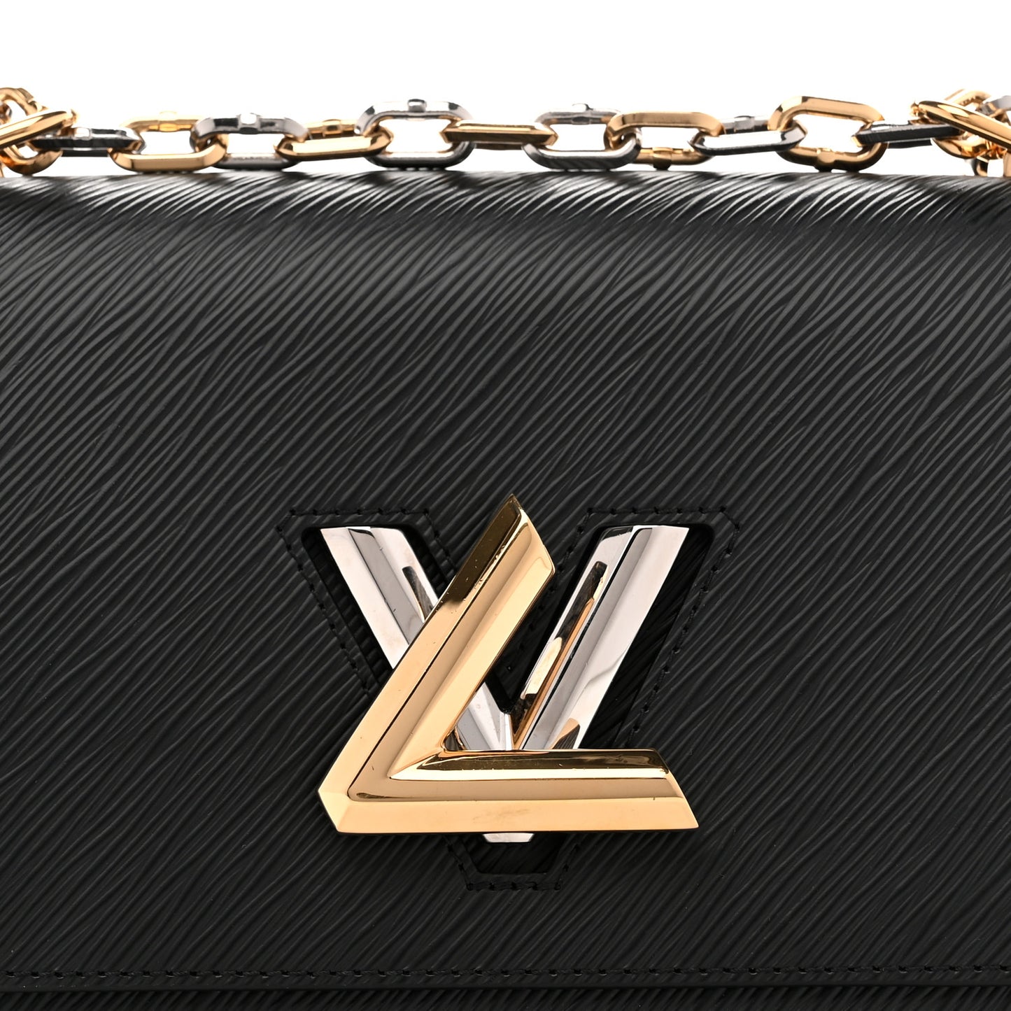 Epi Twist Shoulder Bag MM Black