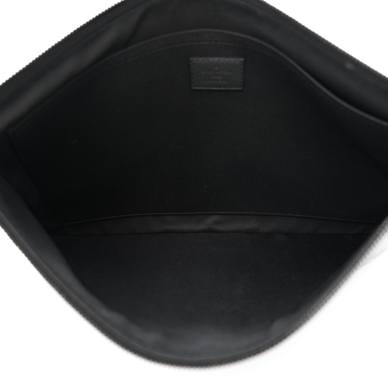 Louis Vuitton Calfskin Monogram Shadow Discovery Pochette Black 5 of 10