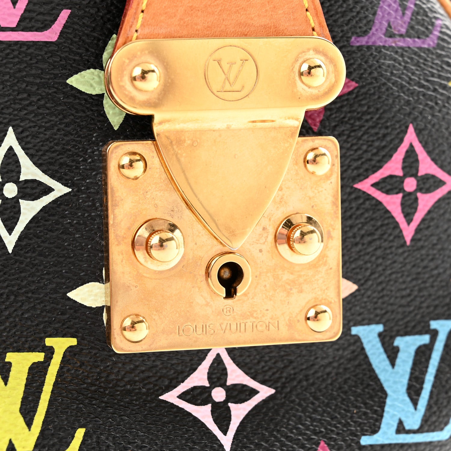 Louis Vuitton Monogram Multicolor Speedy 30 Black 12 of 13