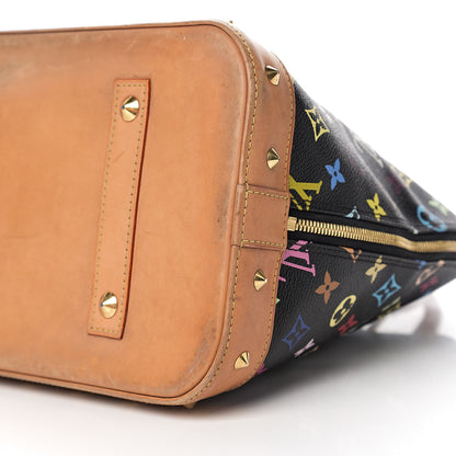 Louis Vuitton Monogram Multicolor Alma GM Black 15 of 17