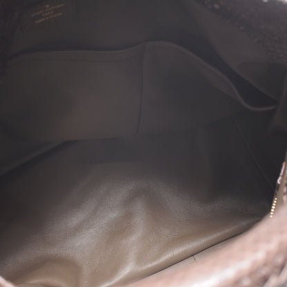Louis Vuitton Python Embossed Monogram Artsy MM Gris 5 of 7