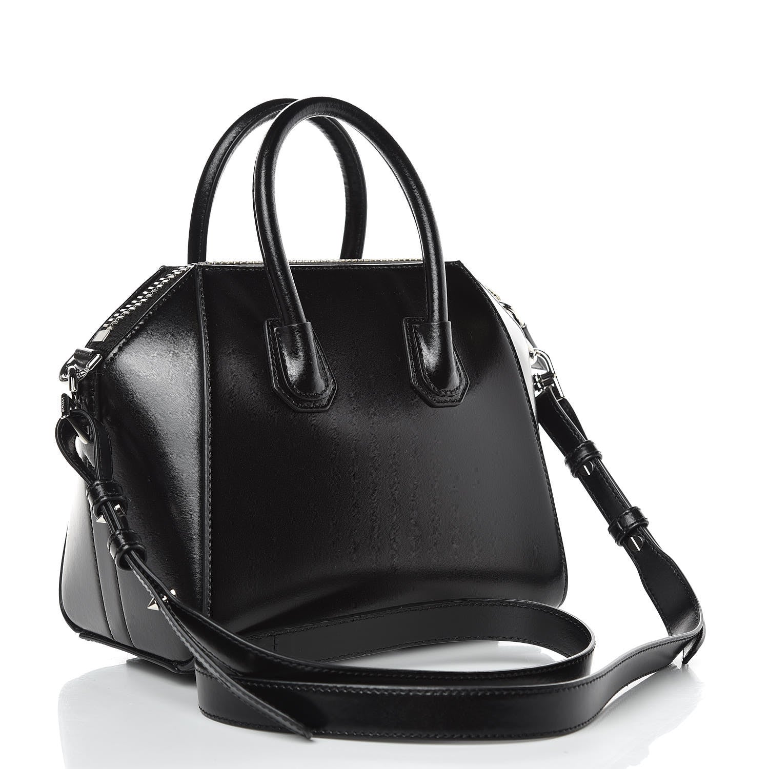 Givenchy Shiny Lord Calfskin Mini Antigona Black 3 of 11