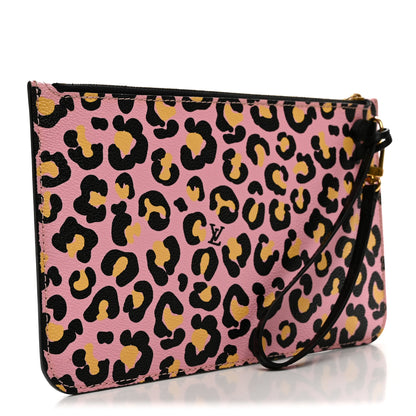 Louis Vuitton Monogram Giant Wild At Heart Neverfull MM Pochette Black 3 of 6
