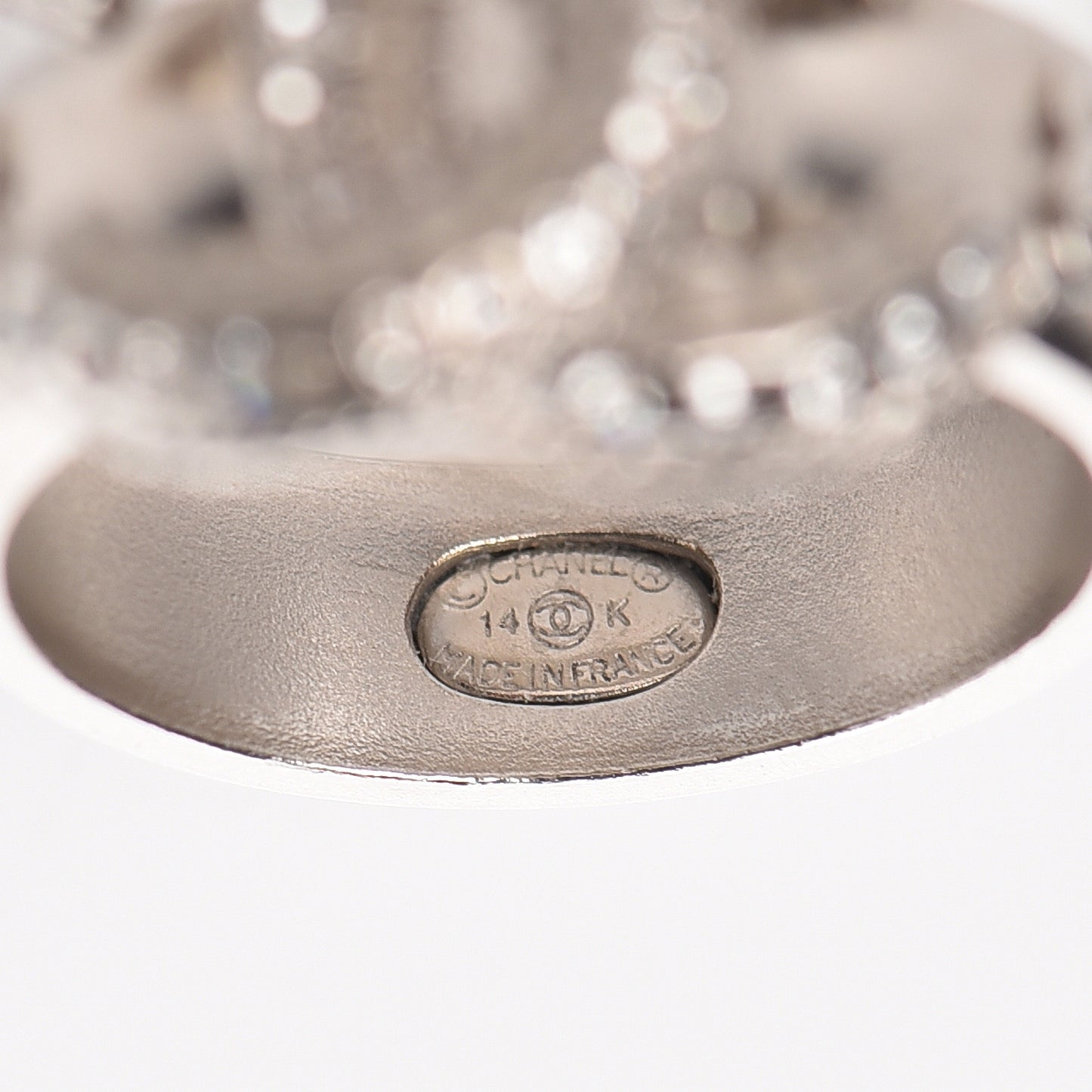 Crystal CC Ring 6 Gold