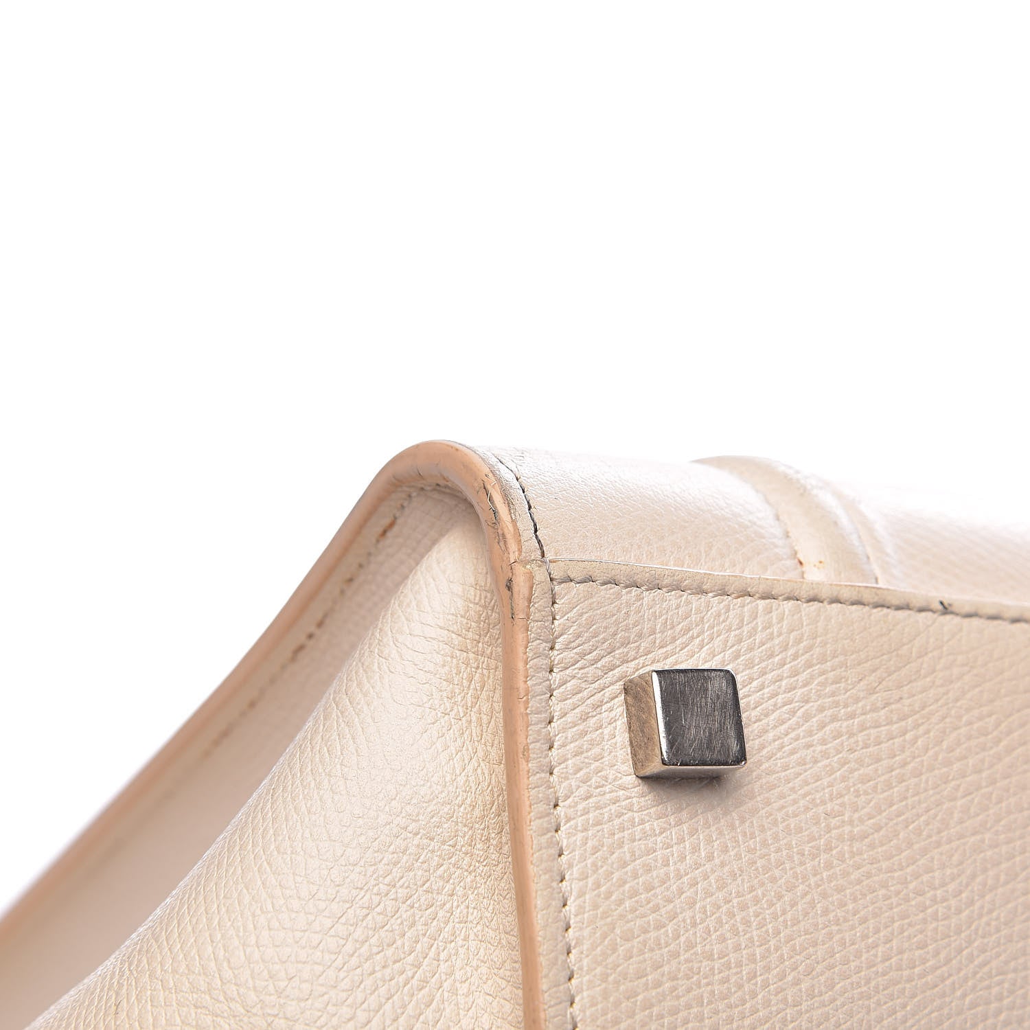 Celine Grained Calfskin Medium Phantom Luggage Cream 28 of 39