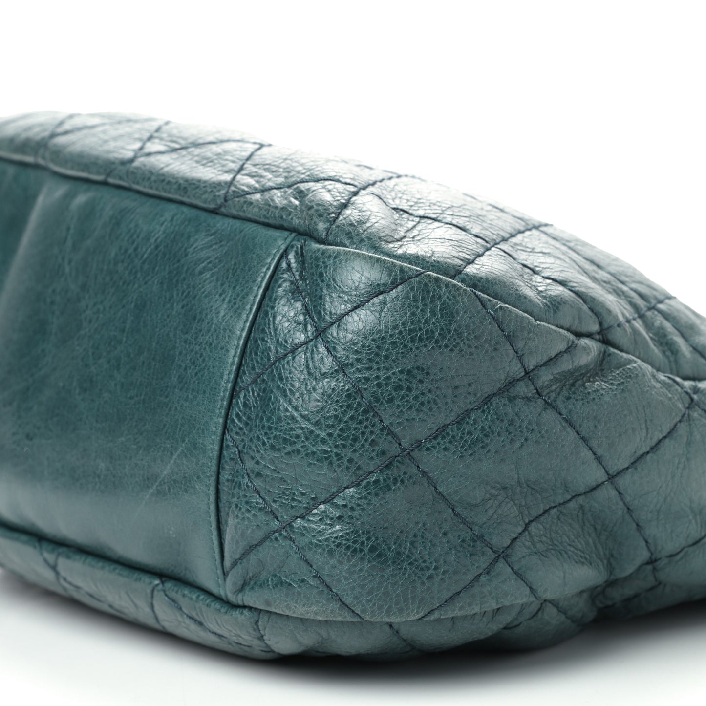 Glazed Calfskin On The Road Hobo Blue
