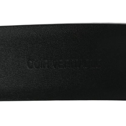 Chanel Calfskin Crystal CC Belt 85 34 Black Multicolor 5 of 9
